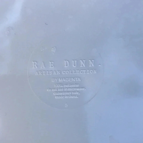 Rae Dunn Icon EAT Melamine Dinner Plate - Picture 4 of 4
